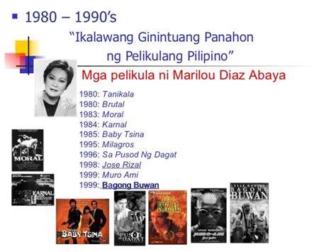 Talaan ng mga pelikulang Pilipino ng dekada 1980.